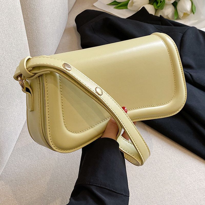 High-End Texture Niche Crossbody Female Fashion Single Shoulder Armpit Small Square Bag