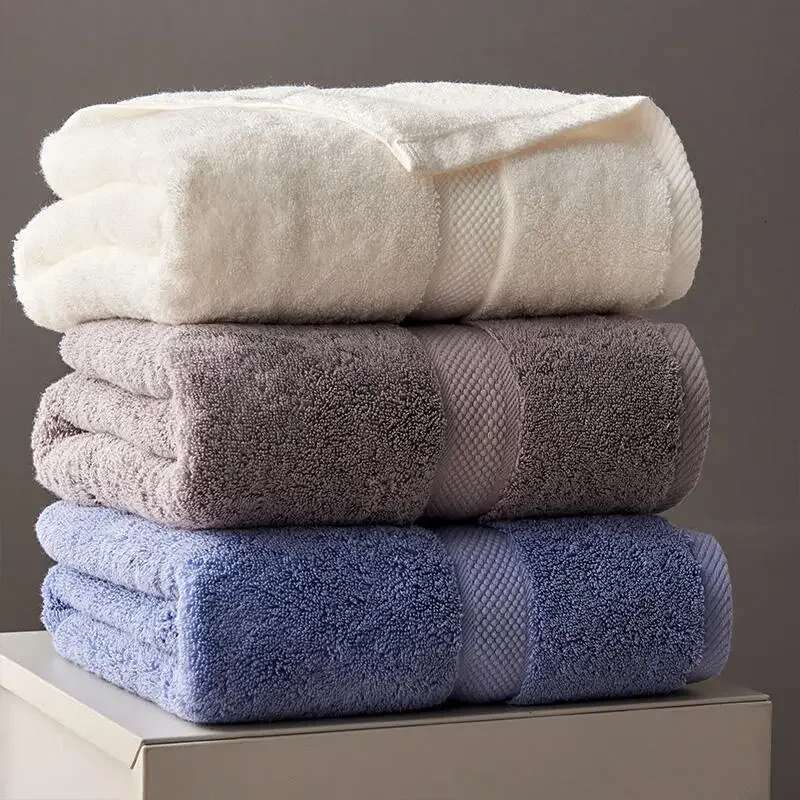 800 Grams Long-Staple Cotton Household Hotel Bathroom Big High Quality Adult Bath Towel 80X160