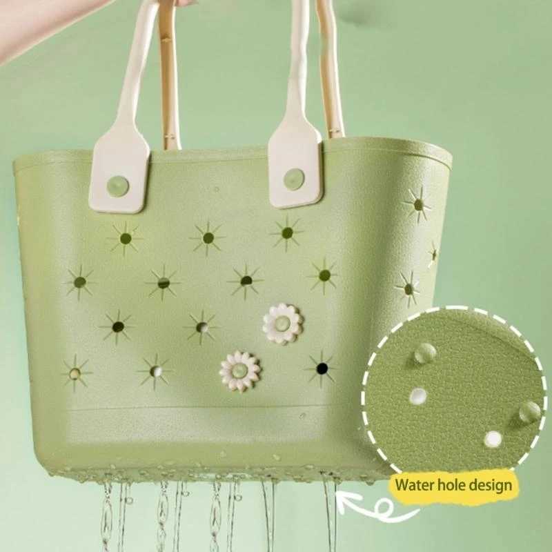 Portable and stylish storage bag accessories for beach and swimming pool activities W250415