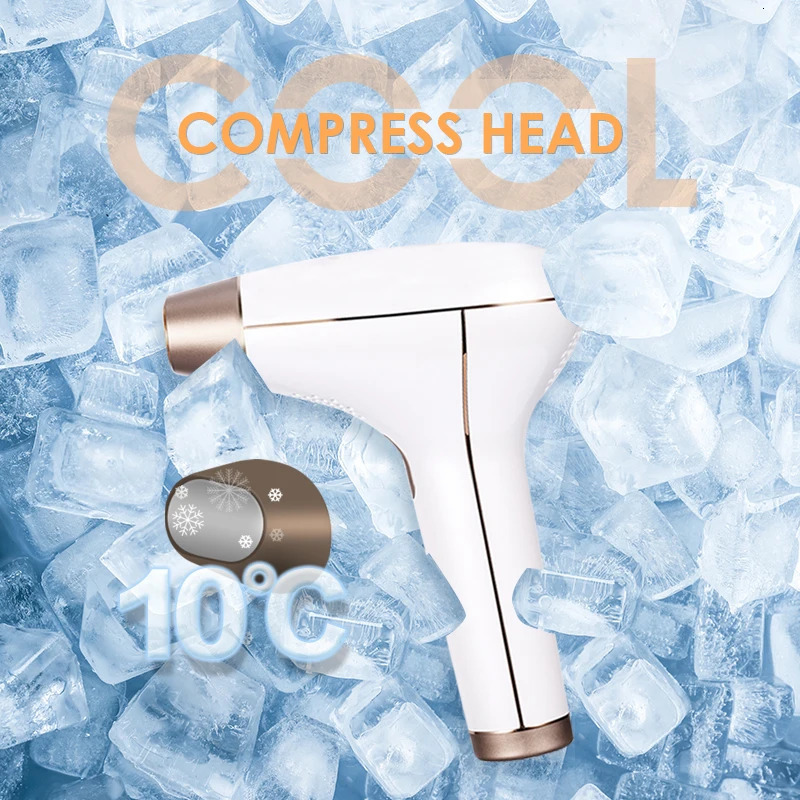 Vancostar cordless laser hair removal rechargeable 4-in-1 replaceable lamp cooling permanent painless bikini trimmer IPL peeler 250410