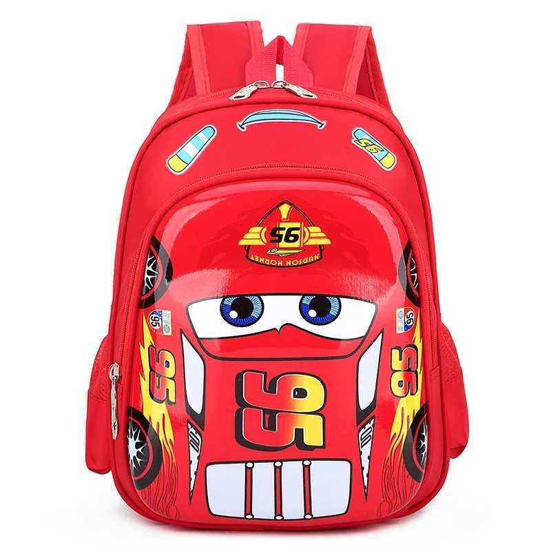 Disney New Disney Boys Car Cartoon Boys Bag Frozen School Childrens Backpack Boys Backpack 1-6 Years OldXJ250414