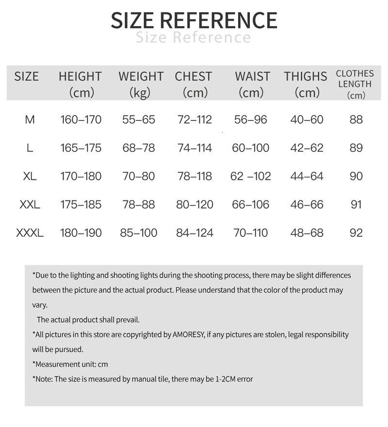 Tracksuits AMORESY Men Set Jumpsuit Shiny Glossy Athletic Tights Workout Clothes