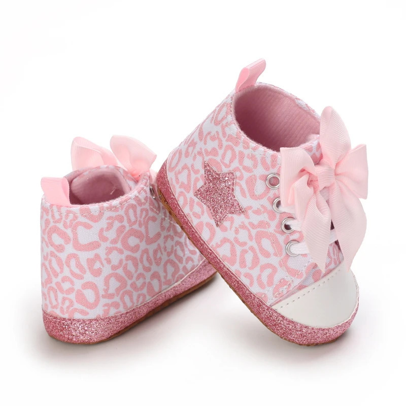 Warren Sina born Boy Girl Shoes First Walker Baby Shoes Soft Non Slip Sole Lovely Bow Casual Canvas Children Shoes 250415