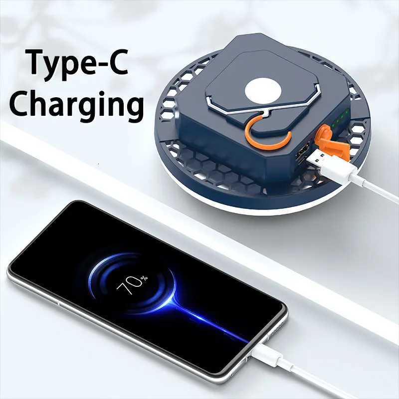 MOSLIGHTING Camping Lantern Rechargeable Portable Flashlight Emergency Night Market Light Outdoor Camping Bulb Hanging Tent Lamp M251115