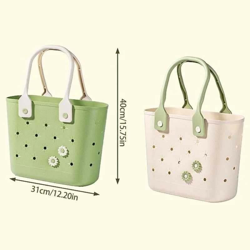 Portable and stylish storage bag accessories for beach and swimming pool activities W250415