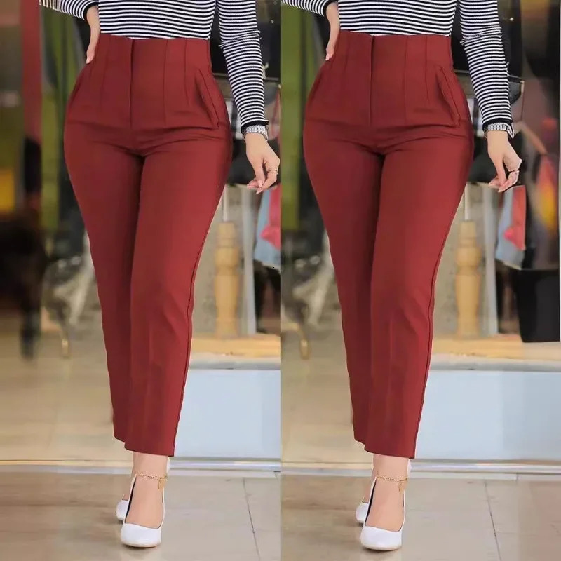 Casual Fashion Womens Pants 2025 Arrival Independent Station Comfortable Fit Long Trousers for Ladies 250414