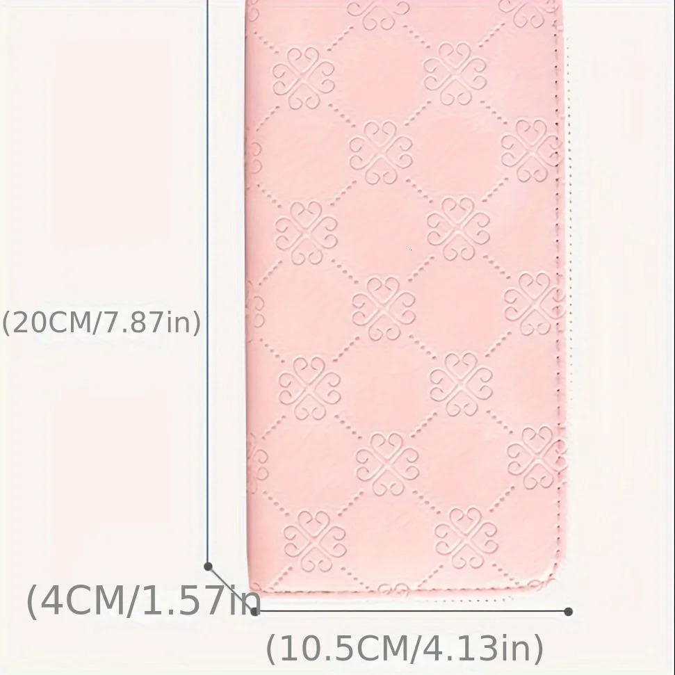 Ladies wallet elegant wallet storage portable storage wallet large capacity wallet double-layer mobile phone bag 250410