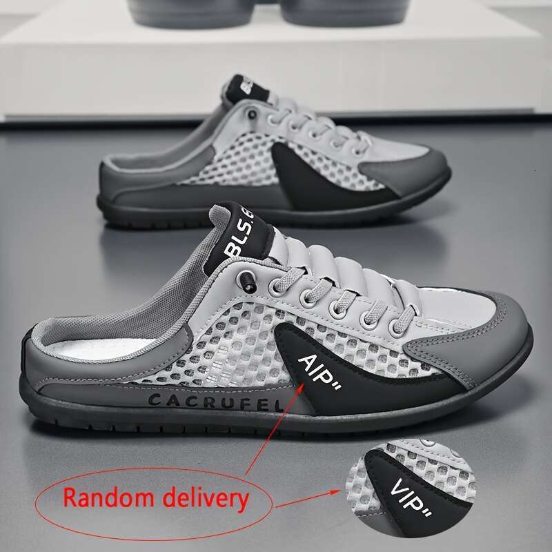 Men's shoes niche sneaker Slip-On Sneakers Breathable EVA Insole Durable PVC Sole with Details Perfect for Indoor Sports Casual trainers