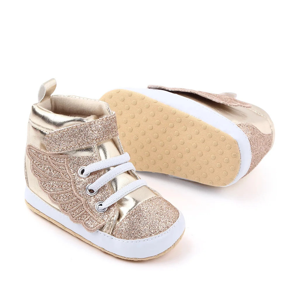 born Shoes Fashion Boys Girls Princess Shoes Soft Sole Anti Slip Breathable Preschool Shoes Casual 0-18M First Walker 250415