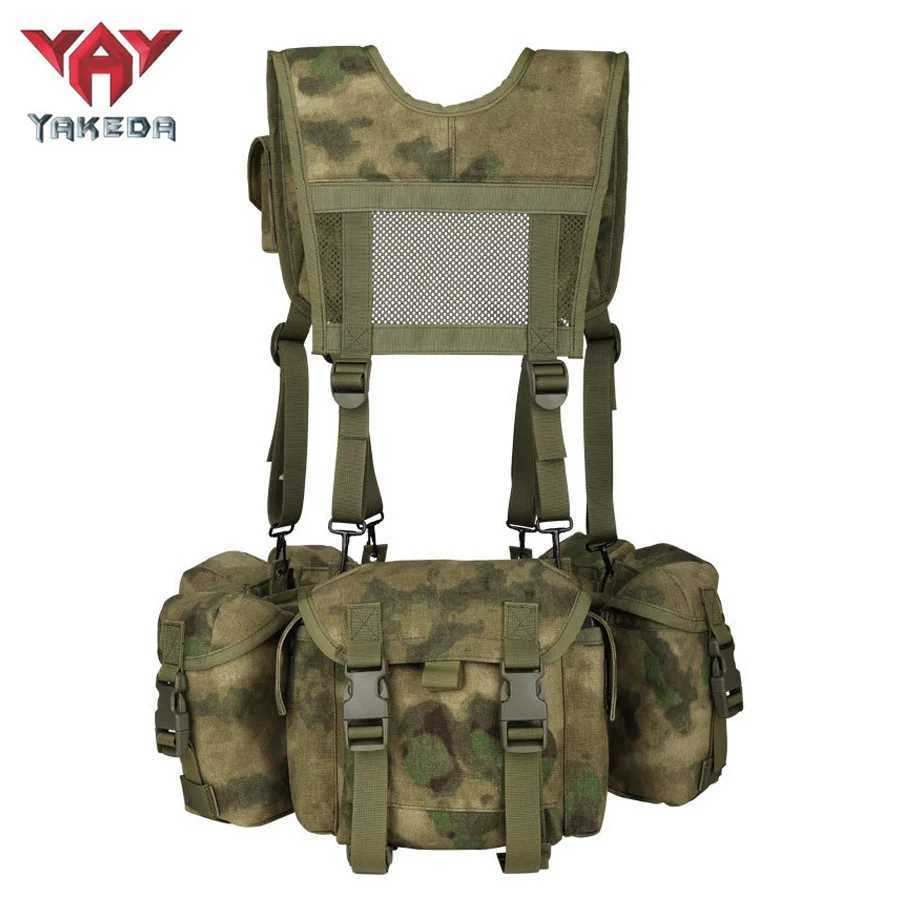 YAKEDA MOLLE system bellyband vest waterproof wear-resistant tear-resistant expandable and detachable XJ251114