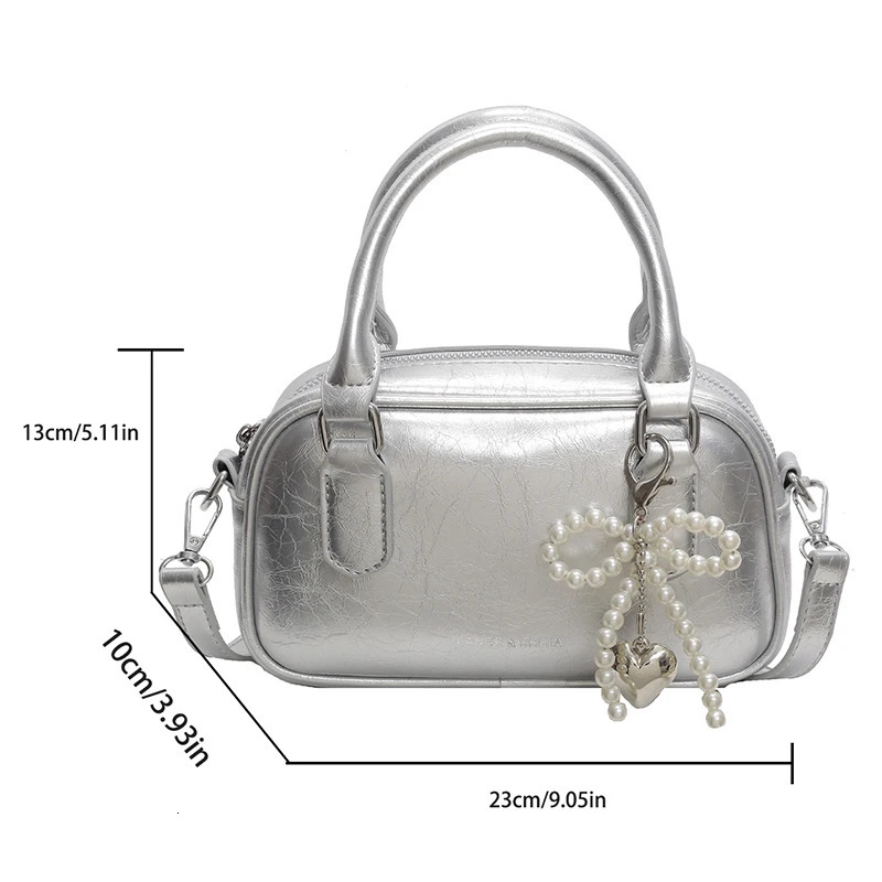 Solid Color Summer Versatile stylish suitable for women to hold small square bags in a niche cross body bag 250410