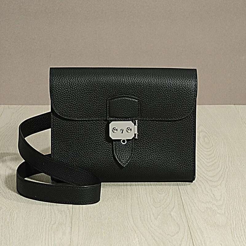 New Large Capacity Casual Crossbody Leather Handbag Single Shoulder Bag Two-In-One Korean Style Fashion