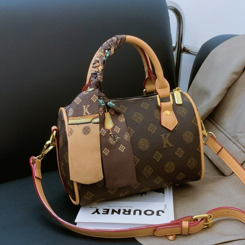 Designer Free Shipping 2025 New Fashionable Temperament Boston High-end Printed Shoulder Crossbody Bag For Womens New Free Delivery Designer Bag