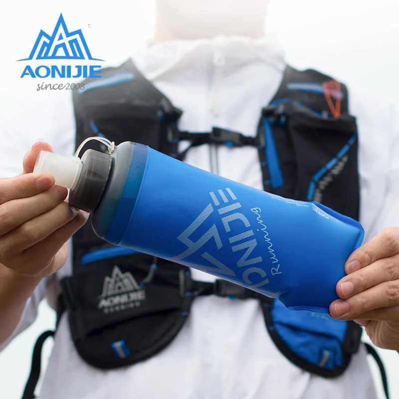 AONIJIE 420ml 500ml Outdoor Sports Hydration Bladder Heat Preservation Kettle Water Bottle For Running Hiking CyclingW251114