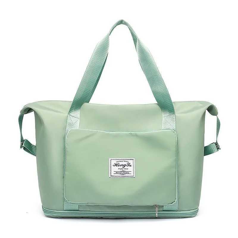Foldable Travel Bag Female Portable Large Capacity Maternity Storage Short DistanceTravel Duffel Swim Fitness Bag Bolsos GrandesW251115
