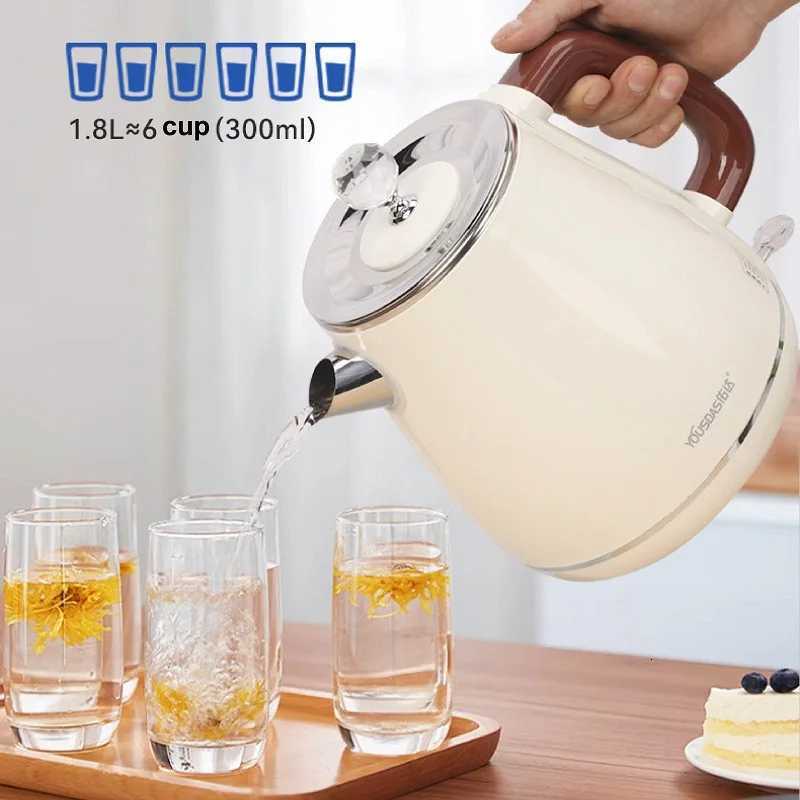 18L Electric Kettle Quickly Boils Water 304 Stainless Steel Kettle Auto Power Off Home Large Capacity Kettle 1500W Kitchen Tool Y251114