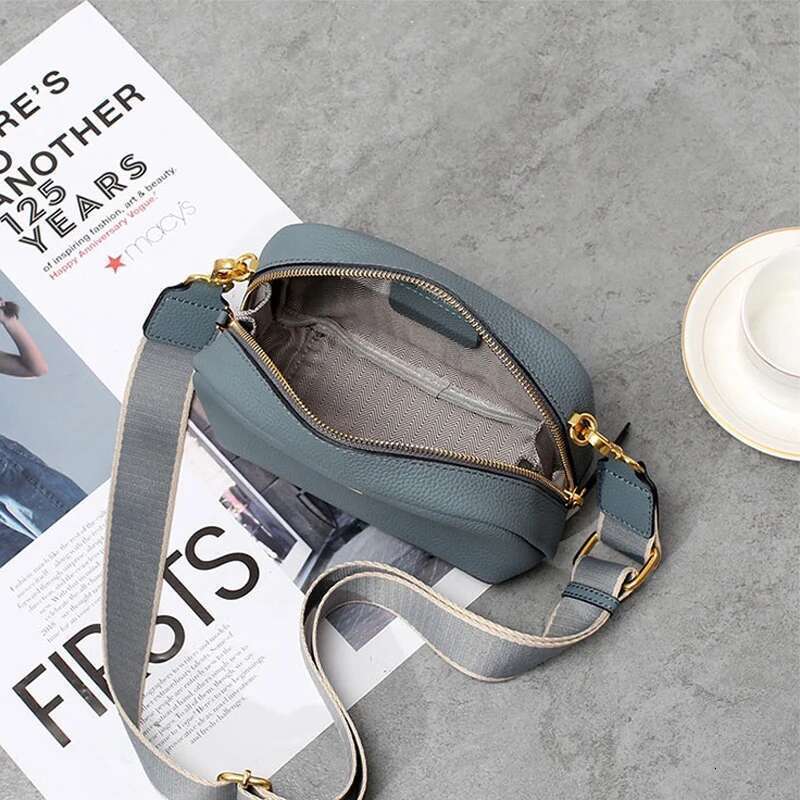 Designer Bag 2 Straps,Roomy Shell Women Genuine Leather Messenger Female Shoulder Cross-Body Bag, T102