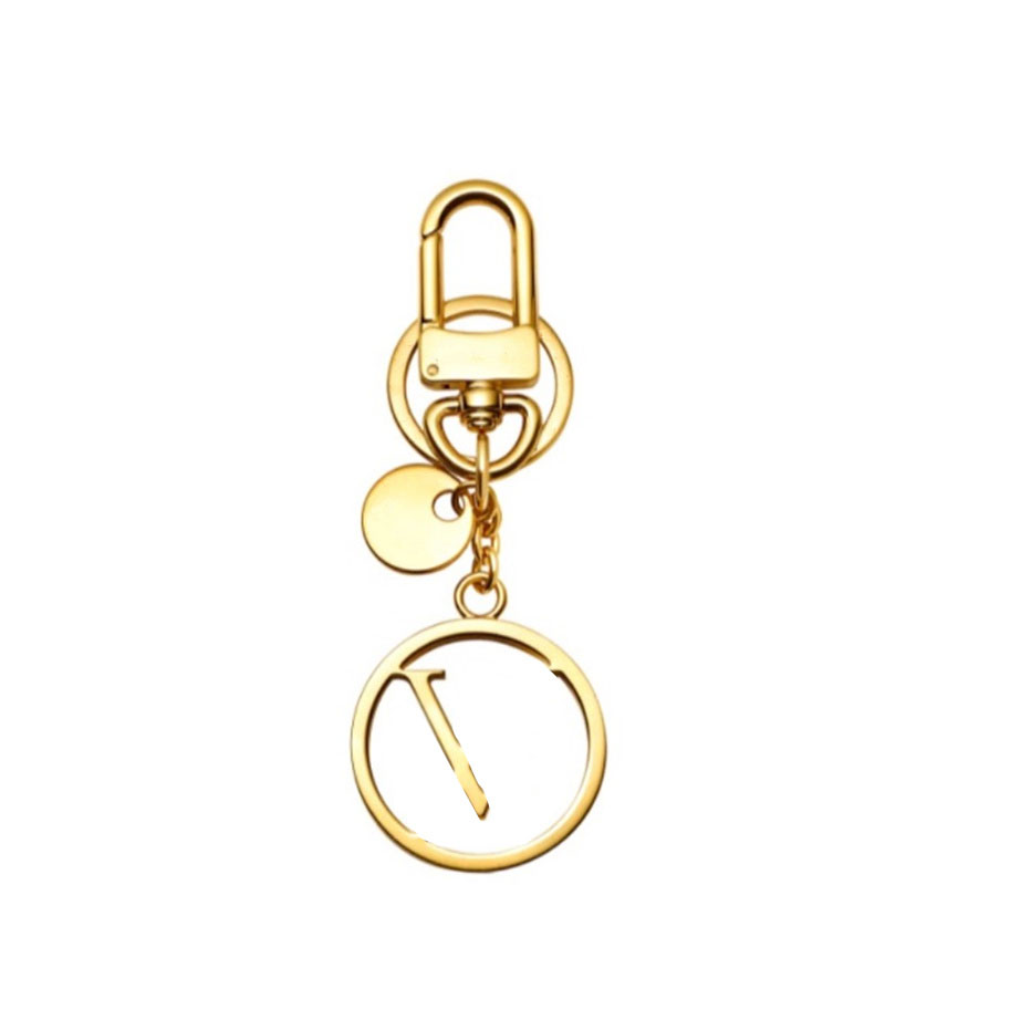 N E W High-quality luxury designer keychain lanyards mens metal buckle keychain for men and women car key chain bag charm keyring fashion accessories gift