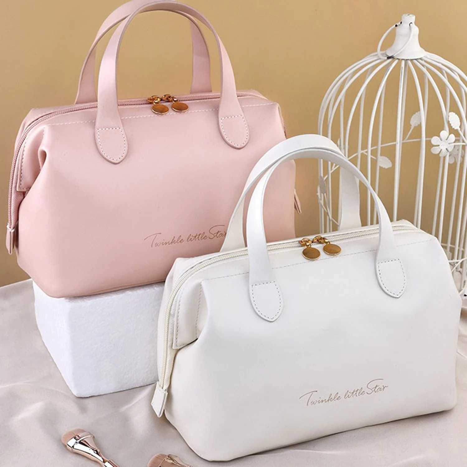 1 piece/2 piece cosmetic storage bag large capacity travel toilet bag cosmetic bagXJ250415