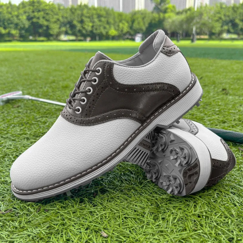 Mens Golf Shoes Sports Shoes Mens Normal Size Golf Training Mens Anti slip Sports Shoes 250411