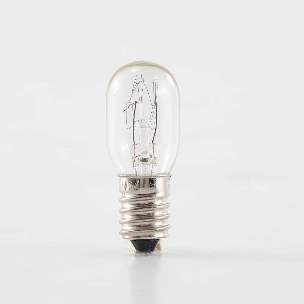 10PCS E14 Salt Lamp Globe Bulb 15W AC220V-240V Vintage Incandescent Bulbs Refrigerator Oven Light Bulbs Replacement C251115