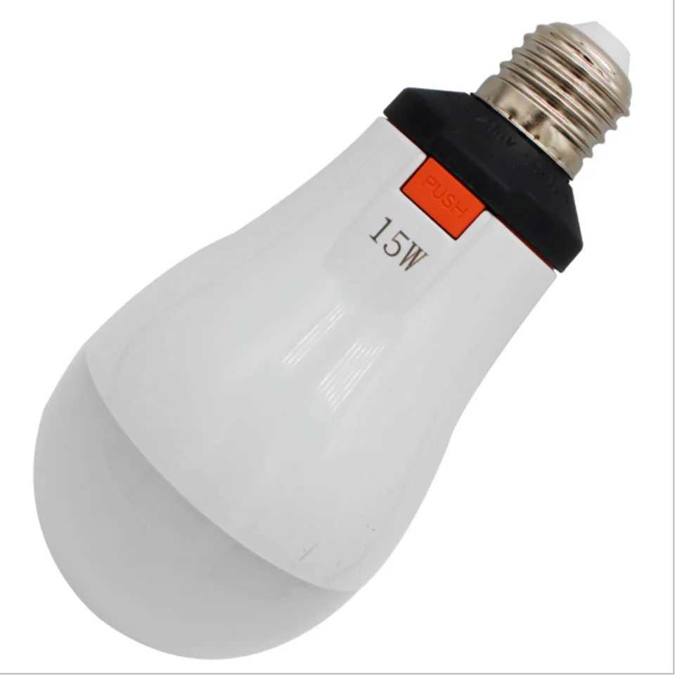 18650 Removable Battery Outdoor Camping Rechargeable Bulb Power AC 85-265V Lighting 5-8 Hours LED Emergency Bulb C251115