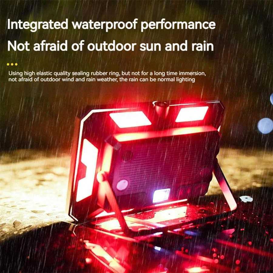 Heinast KXK-686 XPE LED 1000LM Flood Work Light Type-C Rechargeable Built-in Battery IP44 Waterproof Outdoor Work Camping Lamp M251115