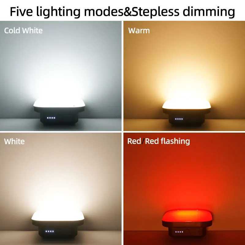 MOSLIGHTING 30W Camping Lantern Strong Super bright 50W Portable Flashlights USB Fast Rechargeable Outdoor Hanging Tent Lighting M251115