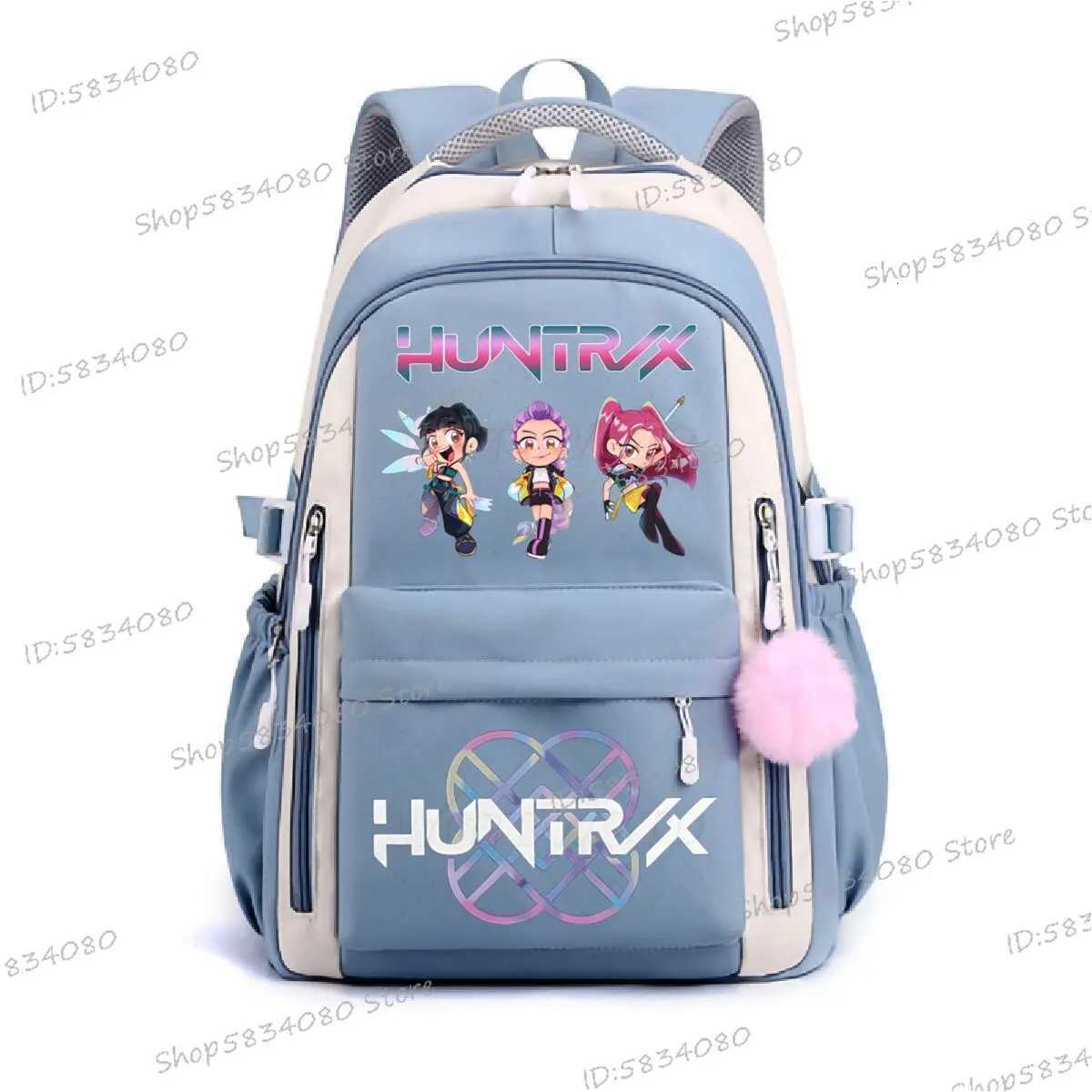 Hot Movie Print School Bags for Teenage Girls Large Capacity Outdoor Travel Bagpack Multi-function Cartoon Students BackpackW251114