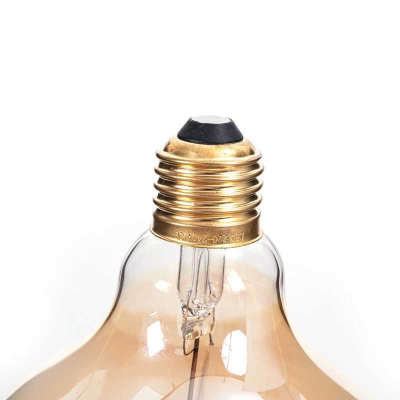 Edison light Bulb G125 Rose E27 4W 220V Dimmable lamp Personalized Creative Letter Light Warm Yellow Decorative Lamps C251115