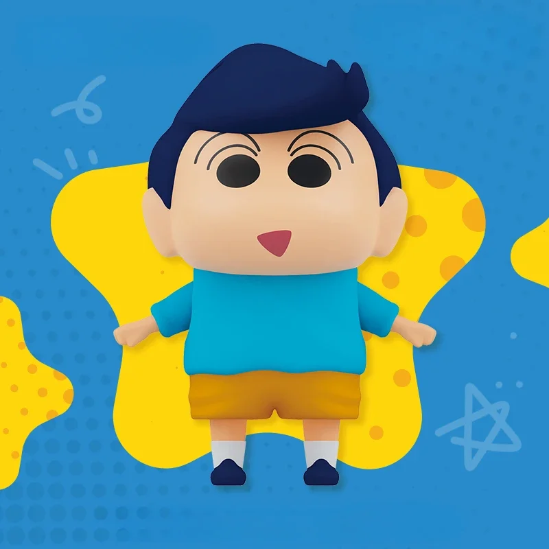 CIMON Licensed Crayon Shinchan Wall Climbing Toy Series 5 Styles Adhesive Dolls with Shinnosuke Nene Kawaii Interactive Play Bulk Stock Kids Birthday 