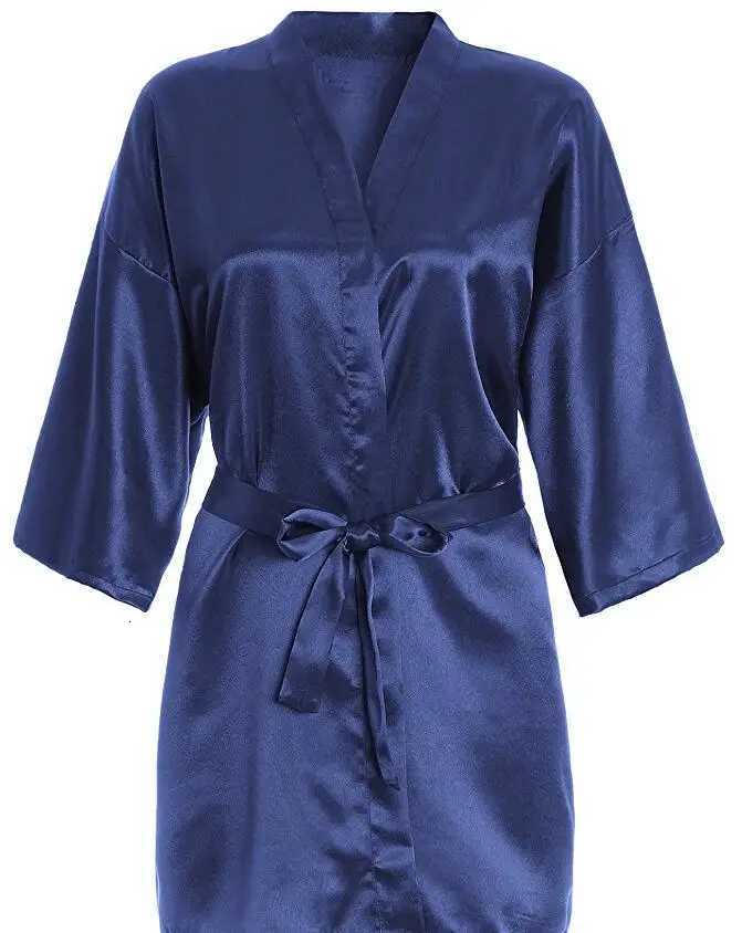 RB030 Sexy Large Size Sexy Satin Night Robe Lace Bathrobe Perfect Wedding Bride Bridesmaid Robes Dressing Gown For Women C251115