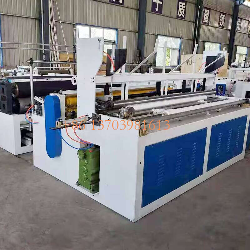 Yugong Automatic Single Toilet Paper Wrapping Machine Toilet Tissue Paper Roll Production Machine
