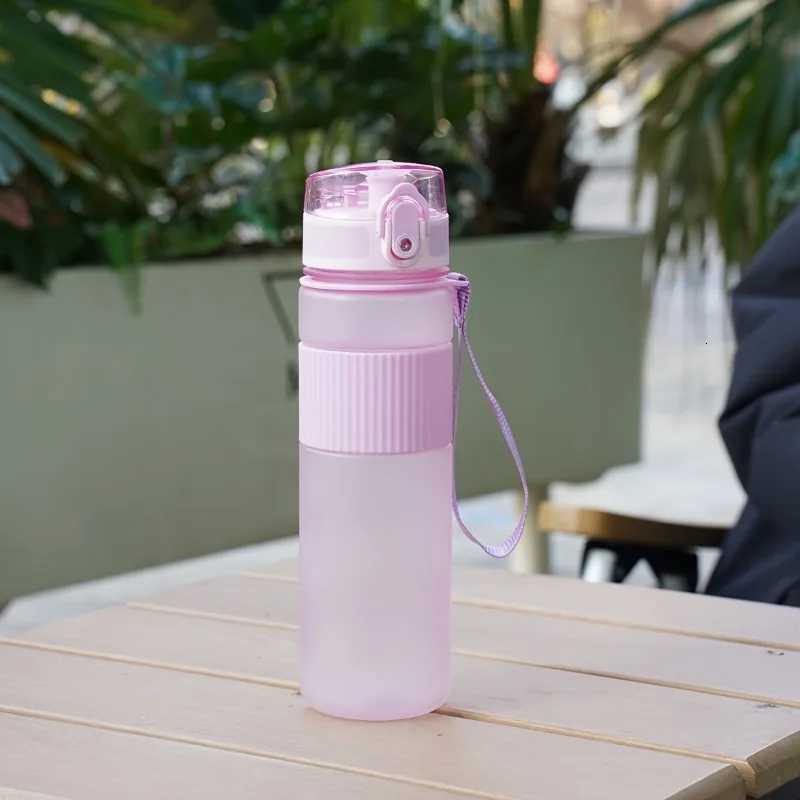 1pc BPA-Free Plastic Water Bottle with Lid and Strap-Ideal for Hiking Fitness and Casual Use - Perfect Gift for FatherS DayW251114