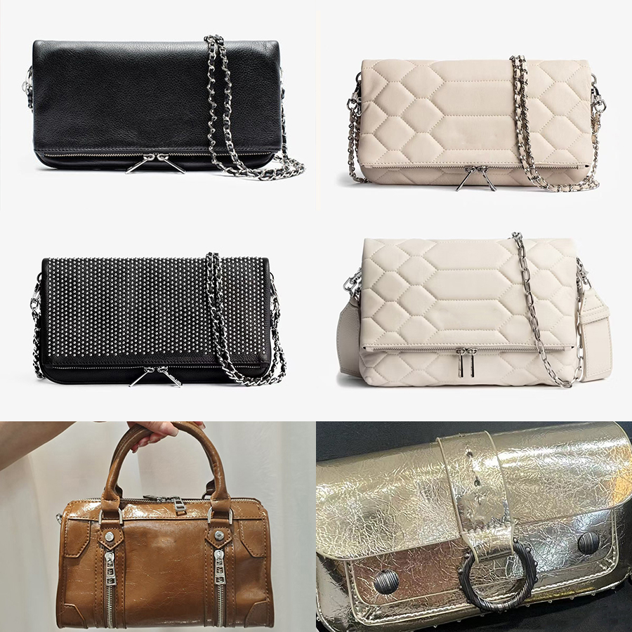 Evening Bags Rock Nano Clutch Swing Your Wings Clutch Eternal XL Chains Bags Designer Diamond Ironing Handbag Luxury Woman Crocodile Shoulder Crossbody Purse