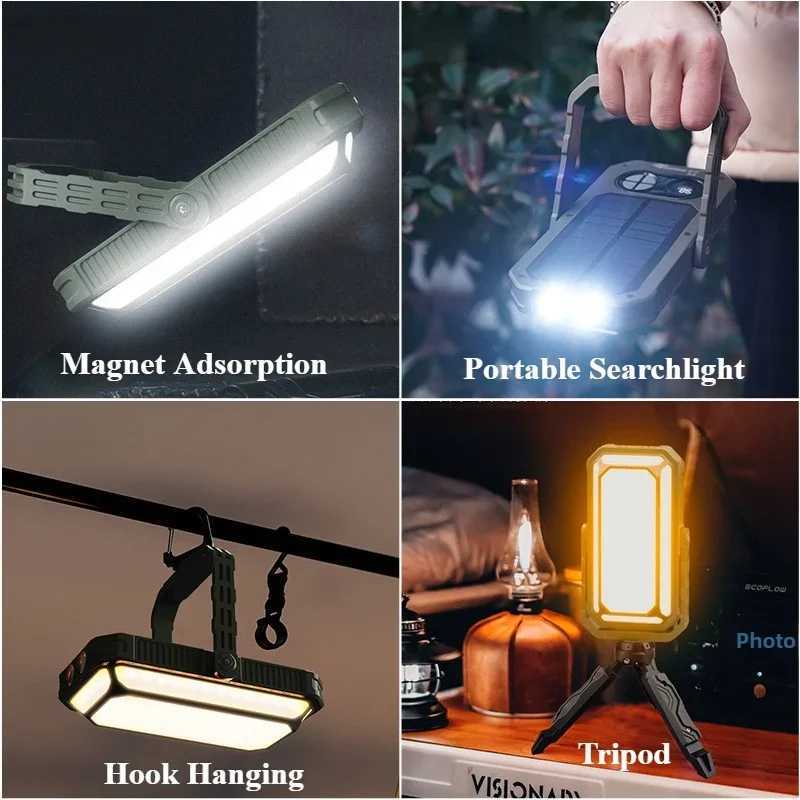 Mountainhiker Outdoor camping light with ultra long battery life solar charging outdoor car camping multi-functional main light M251115