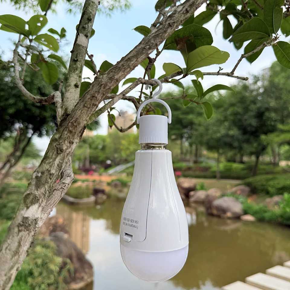 15W/30W LED Emergency Bulb E27 AC85-265V Charging Chip Emergency Power Outage Camping Outdoor Home Backup Light Portable Bulb C251115