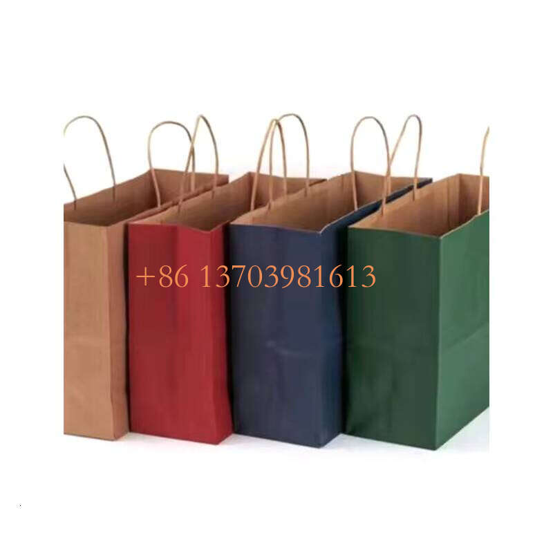 China Factory Fully Automatic Square Bottom Paper Bag Making Machine With Twisted Handle Online