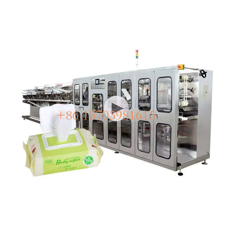 Single Baby Wet Wipes Making Machine Wet Wipes Packing Machine Wet Wipes Manufacturing