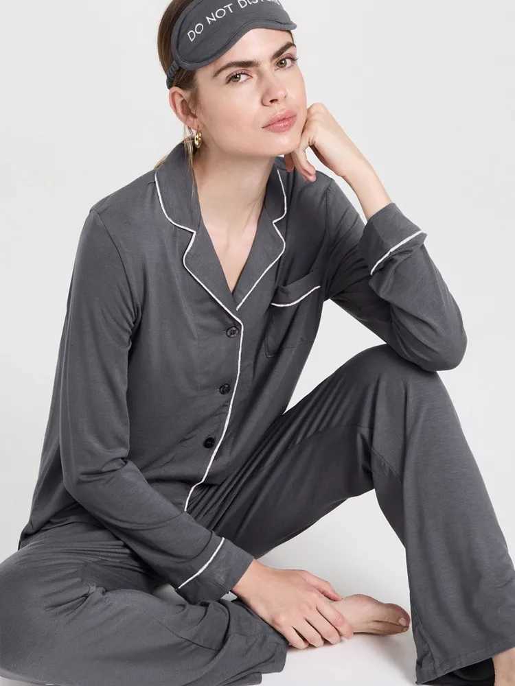 Couples Spring/Summer Merino Wool Tencel Cool Pajama Set Merino Casual Two Piece Pajama SetXJ250415