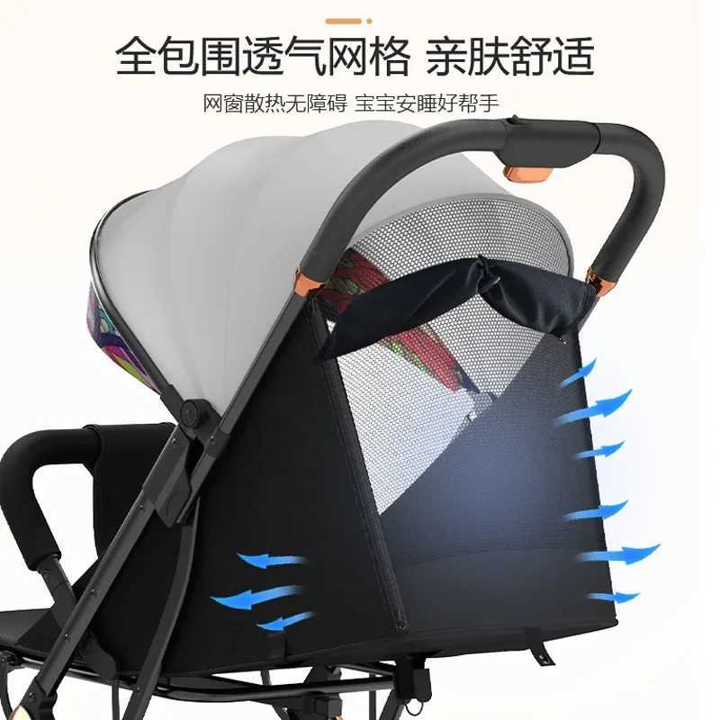 The new folding baby stroller is lightweight and foldable X250415