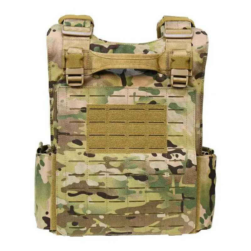6094 Combat Vest Quick Release Lightweight Laser-Cut Tactical Gear with 1000D Nylon Plate Carrier System XJ251114