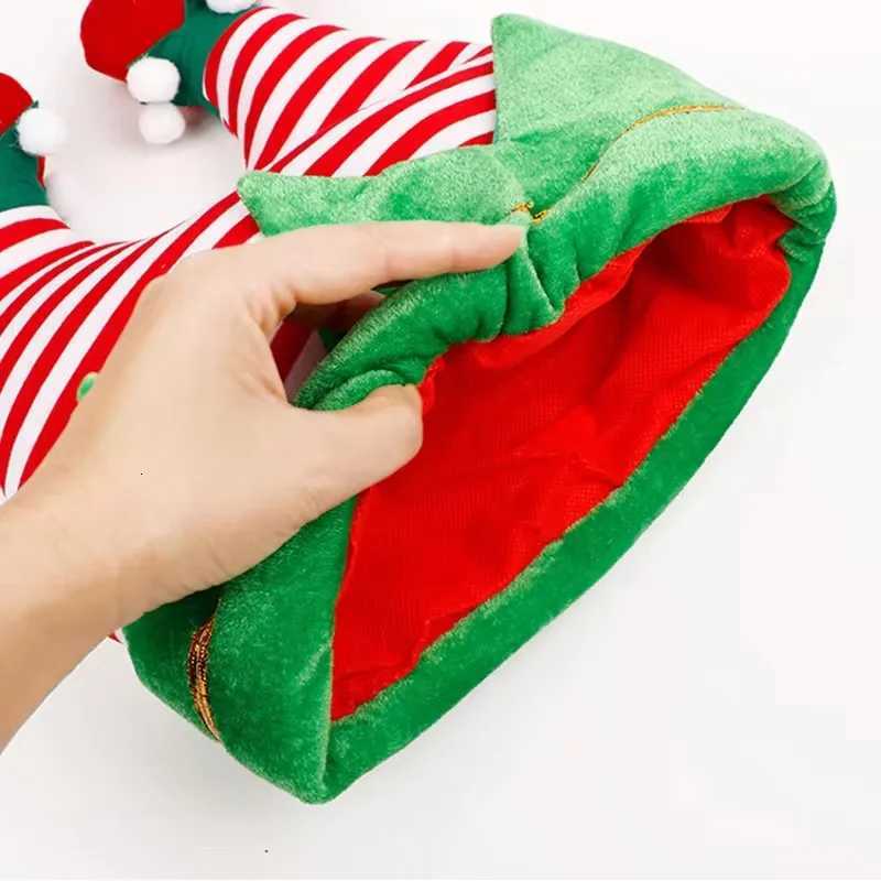 Festive Christmas HatElfClownand Pants Headwear for Party GiftsPerfect Christmas Decoration and Party Supplies Y251115