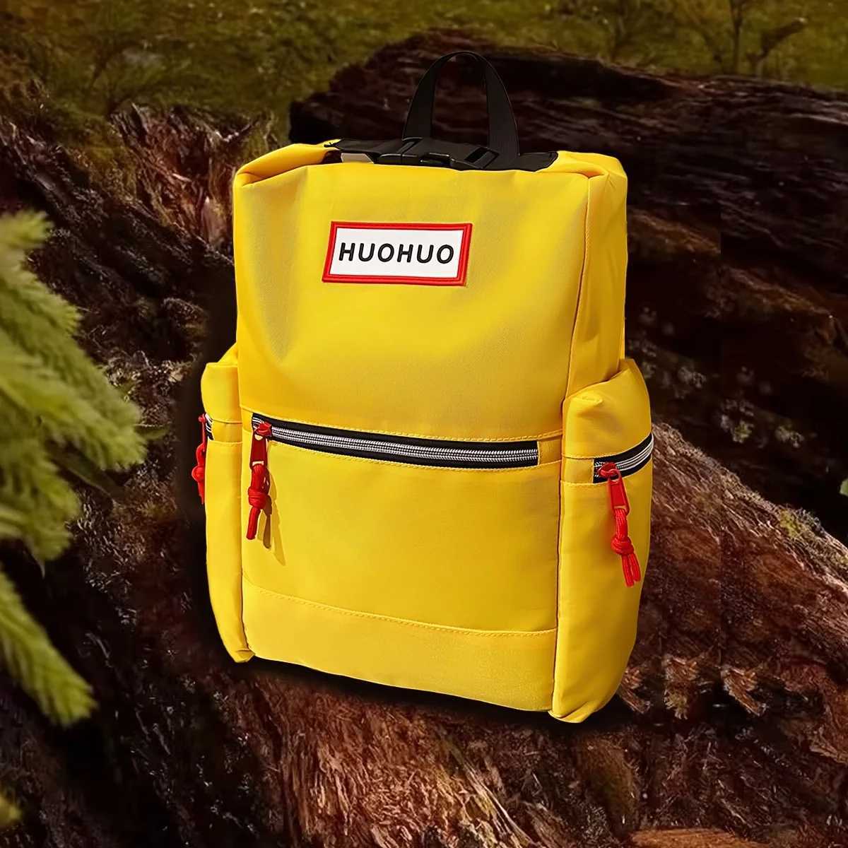 New Trendy Backpack for Outdoor Travel Waterproof Hiking Bag Commuter Couples Top Button Computer BackpackW251114
