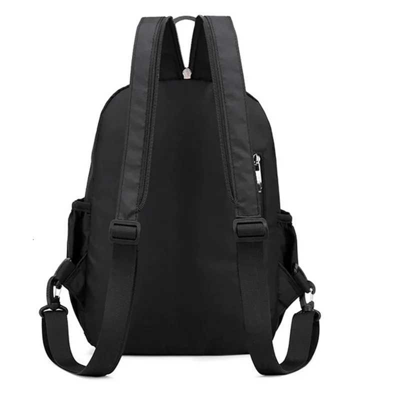 High Quality Nylon Men Sling Rucksack Small Backpack Multi-Functional Casual Male One Shoulder Cross Body Chest BagsW251114