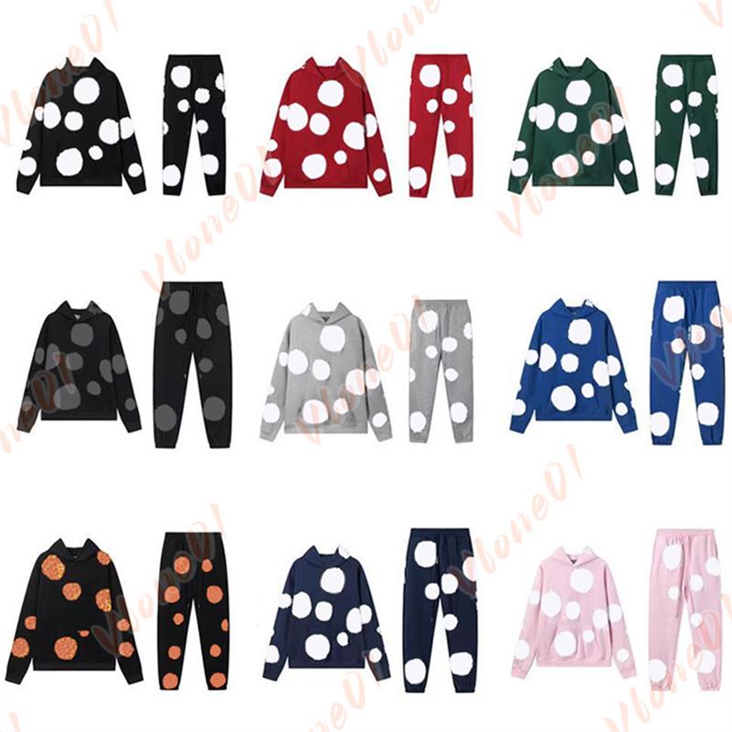 Designer Mens Hoodies Mens Casual Print Hooded Hoodies Womens Streetwear Sportwear Hoodies Pants Fitness Joggers Brand Set Size S-XL