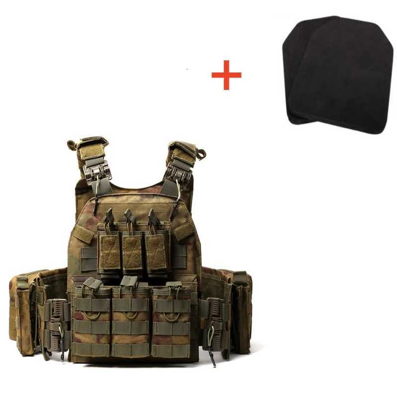 600D Polyester Tactical Vest Best-Seller - Durable Breathable and Adjustable Molle Design with Multiple PocketsXJ251114
