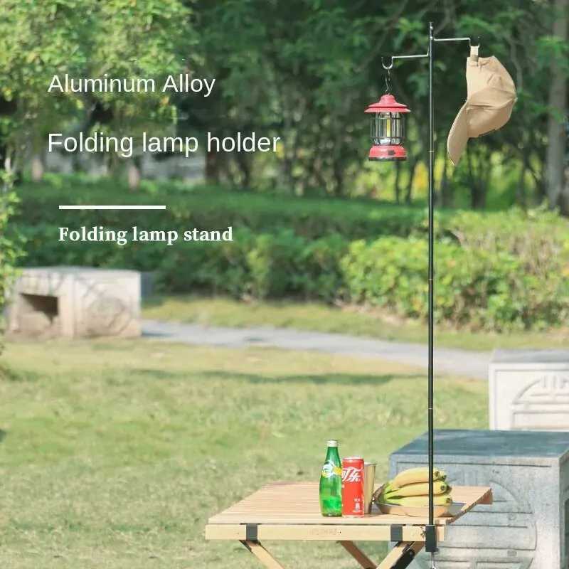 TARKA Camping Lantern Stand Detachable Aluminium Alloy Light Hangers Lighting Lantern Holder Outdoor Hiking Fishing Equipment M251115