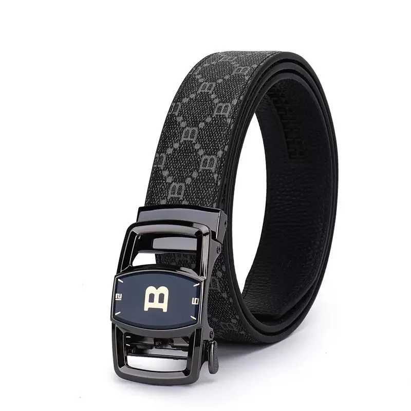 fashion belts Luxury Men Belt High Quality Leather Business Designer famous Belts for men Jeans Strap Male Metal Buckle belt