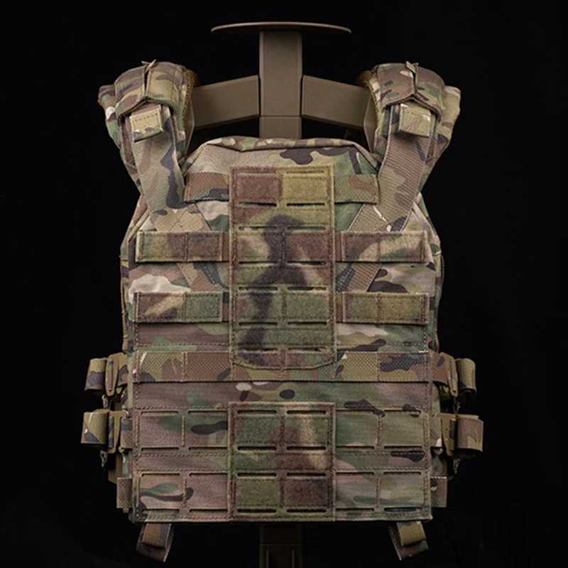 500d Nylon MOLLE Quick Release Hunting Vest Plate Carrier Comfort Lightweight Utility Agilit Army Airsoft Hunting Gear XJ251114